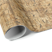 エジプトの象形鳥模様2 ラッピングペーパー (ロールコーナー)