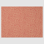 エジプトの部族のシールクリーム錆びた赤の民族 薄葉紙 (正面)