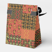 エジプトの部族のフェイクパッチワークのテントの好意ボックス フェイバーボックス (裏面サイド)