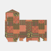 エジプトの部族のフェイクパッチワークのテントの好意ボックス フェイバーボックス (折り畳みなし)