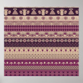 エジプトの部族:古代シームレス ポスター (正面)