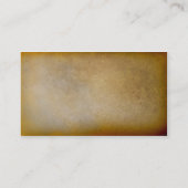 エジプトの金ゴールドのオオタマオシコガネ 名刺 (裏面)