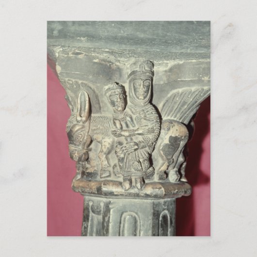 エジプトの首都への飛行 ポストカード (正面)