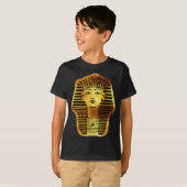 エジプトの黄金トゥタンクハメン仮面 Tシャツ (正面フル)