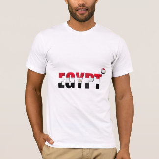 エジプトの2014年のワールドカップのブラジルのサッカーのフットボールの旗 Tシャツ