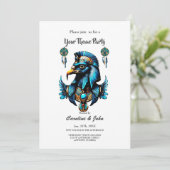 エジプトの《鳥》ハヤブサ神をホロス。 招待状 (スタンド正面)