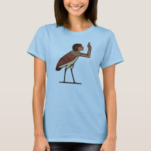 エジプトのBaの精神の記号 Tシャツ