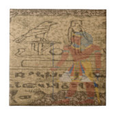 エジプトのHieroglyphic タイル (正面)