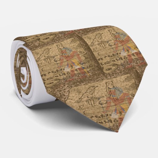 エジプトのHieroglyphic ネクタイ (ロール)