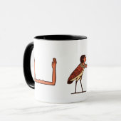 エジプトのKa、Ba、及びAkh マグカップ (正面左)