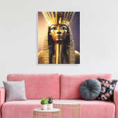 エジプトのPharaohキャンバス印刷キャンバス印刷 キャンバスプリント (インサイチュ (リビング))