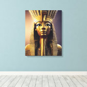 エジプトのPharaohキャンバス印刷キャンバス印刷 キャンバスプリント (インサイチュ (ウッドフロア))