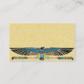 エジプトのPharaoh Roquitiesビジネスプロファイルカード 名刺 (裏面)