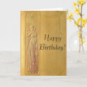 エジプトのTemptress カード (黄色い花)