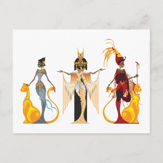 エジプトはがきの大聖堂 ポストカード (正面)