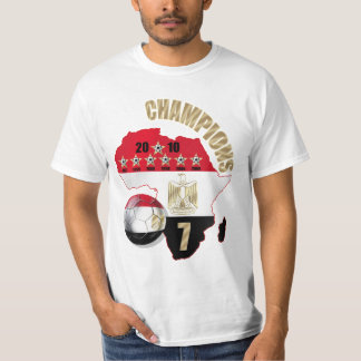 エジプトは2010年のアフリカ価値Tシャツに挑みます Tシャツ