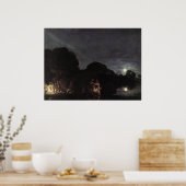 エジプトへのアダム・エルシーマー飛行 ポスター (キッチン)