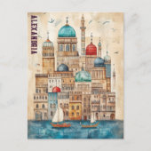 エジプトへの旅行 ポストカード (正面)