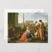 エジプトへの逃走中の残り ポストカード (正面/裏面)