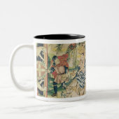 エジプトへの飛行および崇敬の ツートーンマグカップ (左)