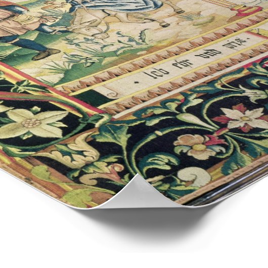 エジプトへの飛行と崇拝 ポスター (角)