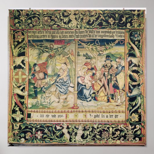 エジプトへの飛行と崇拝 ポスター (正面)