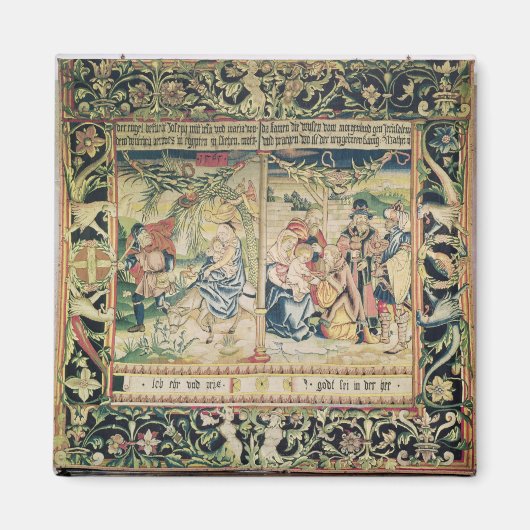 エジプトへの飛行と崇拝 マグネット (正面)