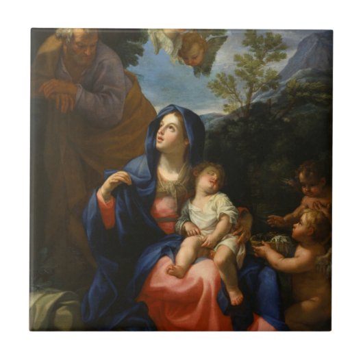 エジプトへの飛行の残り タイル (正面)