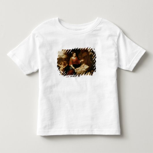 エジプトへの飛行の残り トドラーTシャツ (正面)