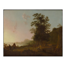 エジプトへの飛行を伴う風景