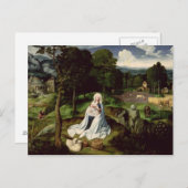 エジプトへの飛行中 ポストカード (正面/裏面)