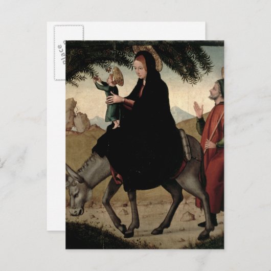 エジプトへの飛行2 ポストカード (正面/裏面)