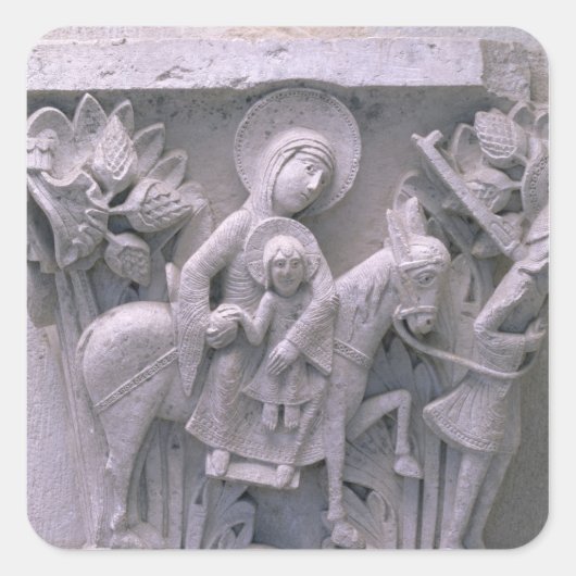 エジプトへの飛行 スクエアシール (正面)