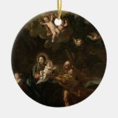 エジプトへの飛行 セラミックオーナメント (正面)