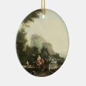 エジプトへの飛行 セラミックオーナメント (右)