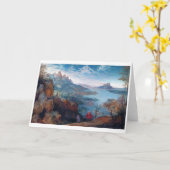 エジプトへの飛行、ピエテル・ブルーゲル カード (黄色い花)