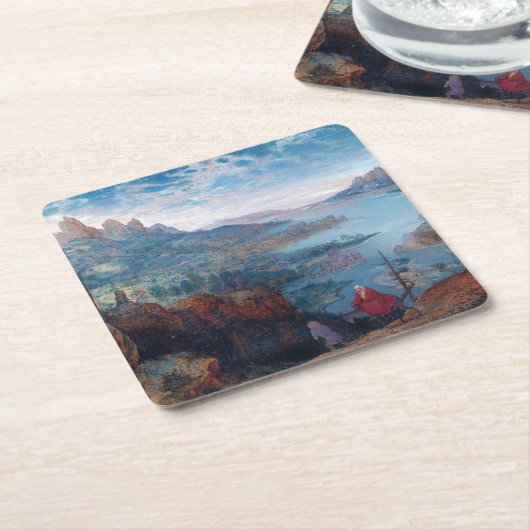 エジプトへの飛行、ピエテル・ブルーゲル スクエアペーパーコースター (アングル)