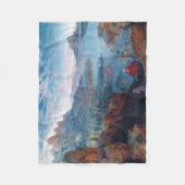 エジプトへの飛行、ピエテル・ブルーゲル フリースブランケット (正面)