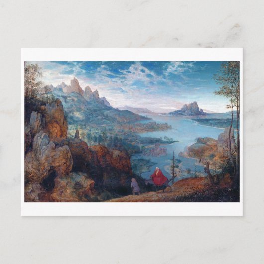 エジプトへの飛行、ピエテル・ブルーゲル ポストカード (正面)