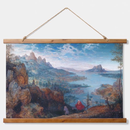 エジプトへの飛行、ピエテル・ブルーゲル 吊り下げ型タペストリー (正面)