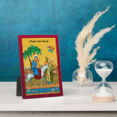 エジプトへの飛行 フォトプラーク (側面)