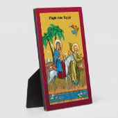 エジプトへの飛行 フォトプラーク (側面)