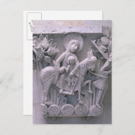 エジプトへの飛行 ポストカード (正面/裏面)