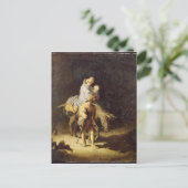 エジプトへの飛行 ポストカード (スタンド正面)