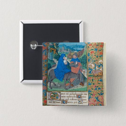 エジプトへの飛行 缶バッジ (正面&裏面)