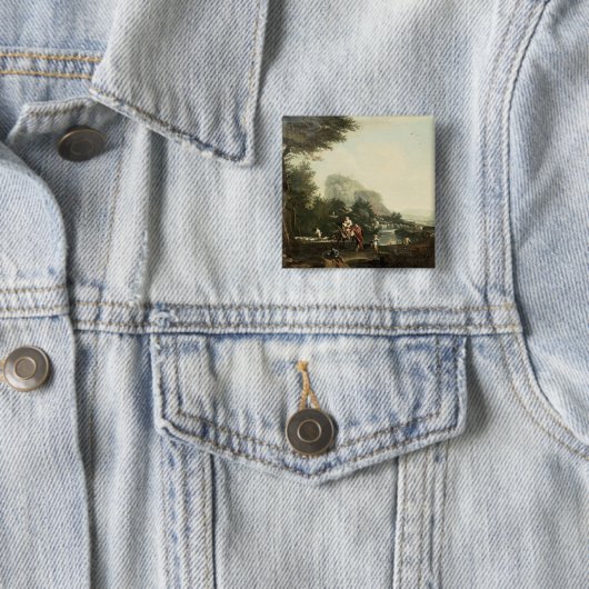 エジプトへの飛行 缶バッジ (インサイチュ)