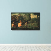 エジプトへの飛行, 1500年代 キャンバスプリント (インサイチュ (ウッドフロア))