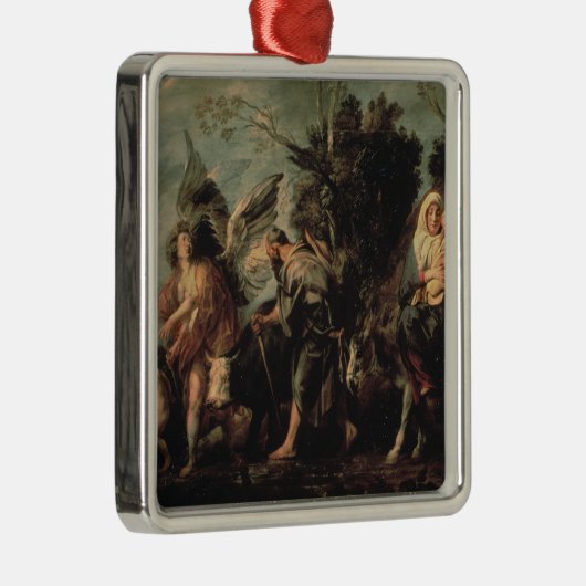 エジプトへの飛行、17世紀 メタルオーナメント (右)