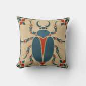 エジプトアールデコスカラブカブトムシ クッション (正面)