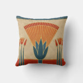 エジプトアールデコ縁ど クッション (裏面)